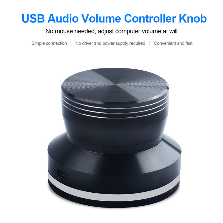AIMOS%20USB%20Audio%20Volume%20Controller%20Knob,%20Volume%20Adjuster%20Rotary%20Computer%20Speaker%20Volume%20Control%20Switch%20For%20Win7/8/10/XP/Mac/Vista%20Android%20(Black)%20-%20Image%205