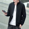 FGN Men's Coat Spring and Autumn Youth Aodale Cotton Trendy Casual Jacket Men's Korean Stand Collar Cardigan Sweater. 