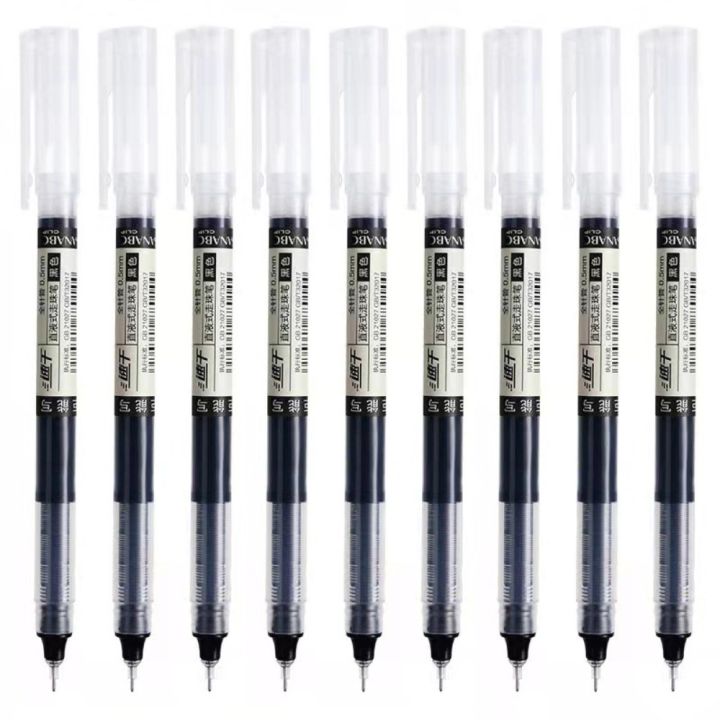 12Pcs/set%20Direct%20Liquid%20Pen%20Straight%20Liquid%20Liquid%20Rollerball%20Gel%20Pen%20Black/Red/blue%20Ink%20Stationery%20Liquid%20Quick%20Drying%20Ballpoint%20Pen%20Large%20Capacity%200.5mm%20Quick%20Drying%20Roller%20Ball%20Pens%20Writing%20-%20Image%208