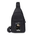 Men Handbag Men Chest Bag Print Cute Dog Series Single Shoulder Crossbody Bag Casual Sports Outdoor Trend Sling Bag 2024. 