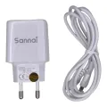 Sannai SA-40 Dual Port Charger 12W Fast Charging With MicroUSB Cable. 