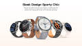 Kieslect KR3 Smart Watch, Bluetooth Calling Smartwatch with AI Voice Assistant, 1.43" AMOLED Display, 24H Health Monitor, SpO2 & Heart Rate Tracker, 100+ Sports Modes, Waterproof Fitness Watch for Men Women.