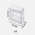 Multifunctional Transparent Cosmetics Storage Box Perfume Display Cabinet Dresser Desktop Dustproof Acrylic Makeup Organizer. 