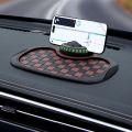 Car Dash Grip Pad, 360 Degree Rotating Car Phone Holder, Dashboard Mat Anti Slip, Car Accessories Dashboard Grip, Multifunctional Anti Shake Waterproof Dashboard Pad, Sunglasses Holder for Dashboard. 