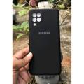 For Samsung galaxy M62 / Samsung galaxy F62 Luxury Silicone Protect Back Cover Soft Case - Phone. 