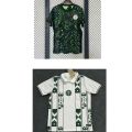 2425 igeria home and away jersey hai ersion single jersey football jersey pla kit. 