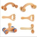 Wooden Massage Roller Therapy Body Massager Foot Face Shoulder Neck Hand Push Roller Massager Body Soothing Massage Tool.