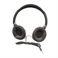 Sound Wired Headphones Over Ear Headset Bass HiFi Sound Music Stereo Earphones Flexible Adjustable Headset For PC Mobile.