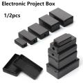 1/2pcs Black ABS Plastic High Quality Electronic Project Box Instrument Case Waterproof Cover Project Enclosure Boxes. 