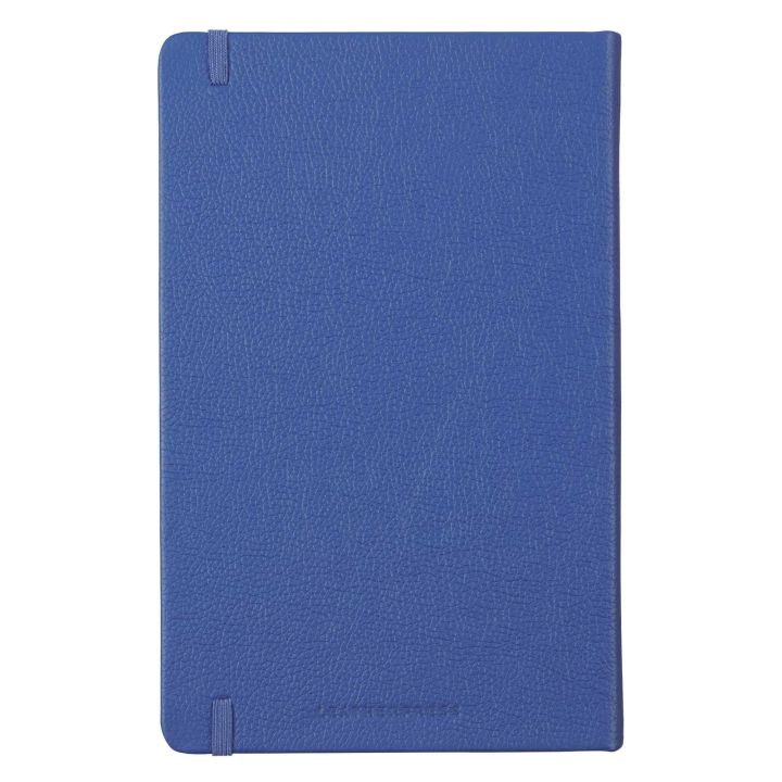 Pacific%20Blue%20Leather%20Cover%20Premium%20Sketchbook%20,%20Acrylic%20and%20Gouache%20Pad%20with%20elastic%20Band%20A5%20Size%20-%20Image%202