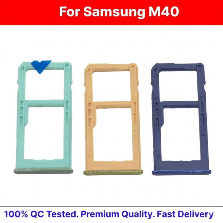 Samsung Galaxy M40 SM-M405/A60 SM-A606 Dual SIM Tray Replacement Slot Holder with Opening Needle (Sim Ejector)