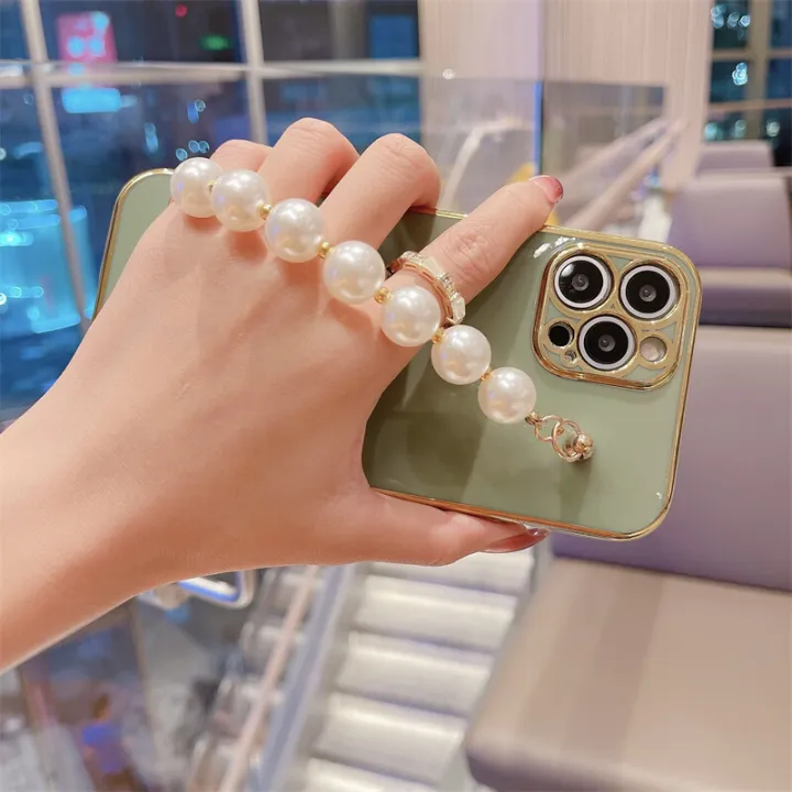 Case%20For%20Honor%2050%20Lite%20Soft%20Back%20Cover%20Transparent%20Plating%20Electroplating%20Shiny%20Cases%20+%20Pearl%20Bracelet%20for%20Honor%2050%20Lite%20cover%20-%20Image%208