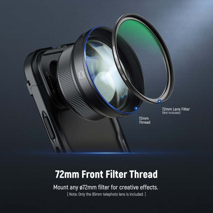NEEWER%20LS-59%2085MM%20HD%20Telephoto%20Lens%20for%20Phone%20Cage%20Case%20with%2017mm%20Lens%20Thread%20-%20Image%206