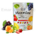 Moonize Fruits Soft Sweets 225gm - 1pack. 