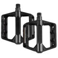 1 Pair Reflective Bike Pedals Aluminium Alloy Flat Bicycle Platform Pedals Mountain Bike Pedals Cycling Pedals.