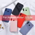 Tokifu Huawei Honor 20 Lite Casing The New Liquid Silicone Phone Case All-inclusive Shockproof Back Cover. 