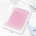 A5 size Loose-Leaf notebook Convenient Binder Lined pages Binder book 60 sheets B5 size Lined book for School supplies Office supplies Students Writing -taking.