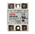 Solid State Relay (SSR) Input 3-32V DC Output 24-380V AC 10/40/80 Ampere High Load Controller. 