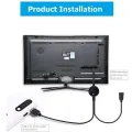 Wireless Display Receiver 4K -Compatible WiFi Display Adapter 5G+2.4G TV Stick for Android/IOS/ Easy Install Easy to Use. 