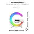 G63 Smart Light Sound Machine Super Wireless charging Station With Alarm Clock. 