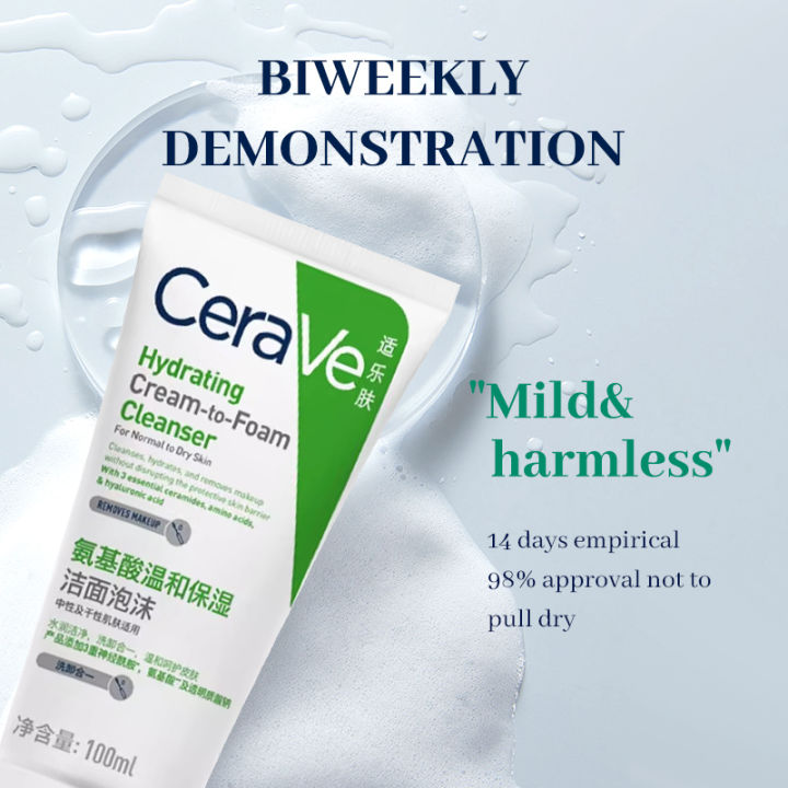 CeraVe%20Amino%20Acid%20Foaming%20Facial%20Cleanser%20Moisturizing%20Gentle%20Cleansing%20100ml%20-%20Image%204