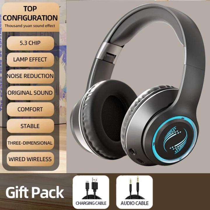 New%20Wireless%20Headphones%20Bluetooth%205.3%20Foldable%20High%20Fidelity%20Stereo%20Sports%20Headset%20Music%20Game%20Earphone%20with%20Mic%20support%20TF%20Card%20-%20Image%207