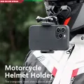 Motorcycle Helmet chin Mobile Phone Holders (A Grade) Stands For moto DJI GoPro Mountain Dog Action Camera Recorder Ride Mount stand holder. 