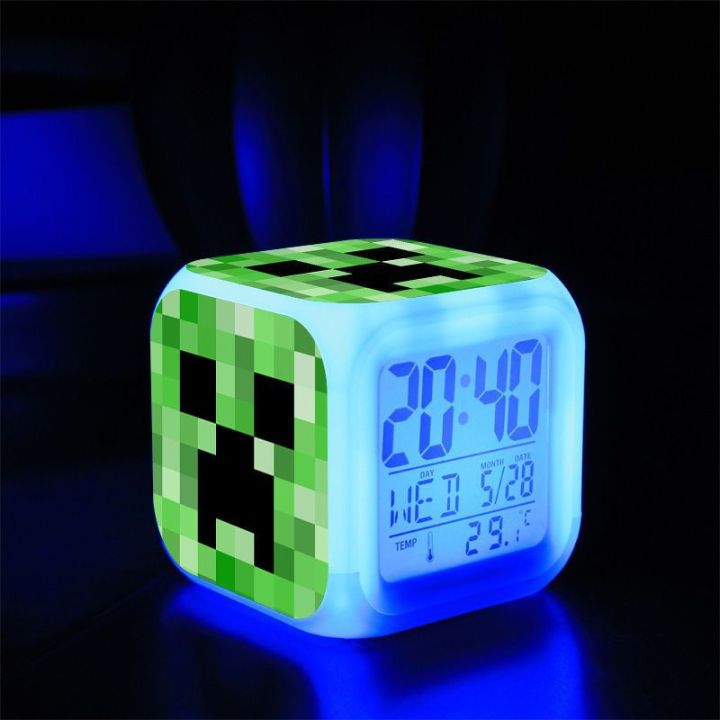 Minecraft,%20Minecraft,%20Games,%20Anime,%20Peripherals,%20Glow,%20Silence,%20Alarm%20Clock,%20MC,%20Student,%20Kids,%20Bedside%20Clock%20-%20Image%202