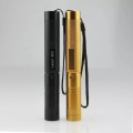 15 Miles 532Nm Adjustable Focus Green Pointer Light Beam Light Pen +Star Cap 5Mw - Gold - Laser Light. 