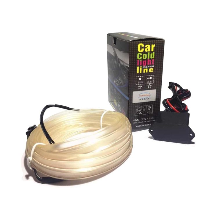 Car Interior Led Decoration Flexible Neon -White