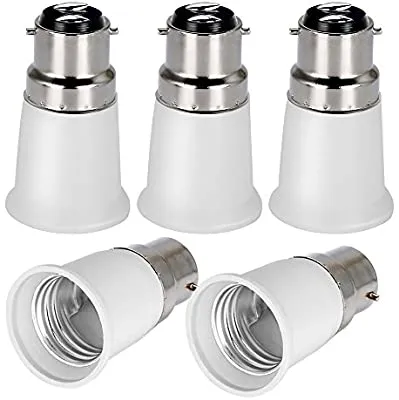 5%20pcs%20Bulb%20Base%20Socket%20(%20B22%20To%20E27%20)%20Converter%20Adapter%20-%20Image%202
