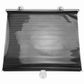 Sunshade Roller Blackout Suction Cup Blinds Curtains for Living Kitchen Office Car Window Free-Perforated Curtain A. 
