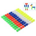 （NEW）100 Mathlink Cubes Educational Counting Toy Math Linking Cubes Early Math Skills. 