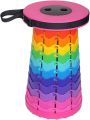 Portable Retractable Stool Outdoor Safe Stable Folding Camping Fishing Chair. 