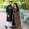 Dhupian Sarees And Dhupian Punjabi For Combo Couples Clothing And Punjabi - Sari. 