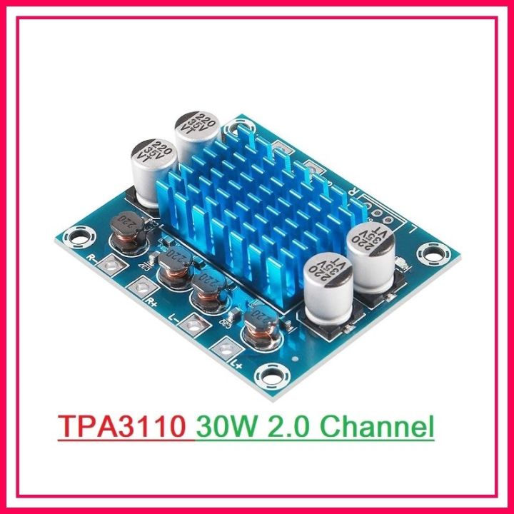Scheda Amplificatore Stereo TPA3110 XH-A232 – 30W+30W Digitale, 2 Canali, Per Arduino - Foto 3