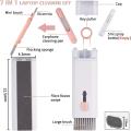Keyboard cleaning brush kit 7 in 1 multifunctional portable cleaning pen computer headset cleaning tools keycap puller kits. 