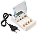 AA AAA 4 Slots Battery Charger 110V 220V Ni-Cd Fast Charging Rechargeable Smart US / EU Plug for 1.2V Battery Charging. 