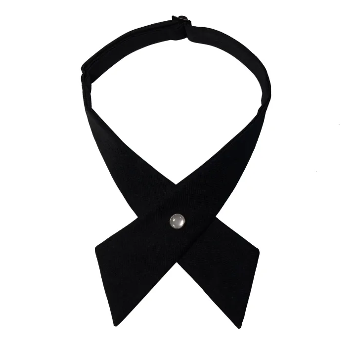 Crisscross%20bow%20tie%20fashionsolid%20color%20detachable%20collar%20jk%20Apparel%20Accessories%20-%20Image%202