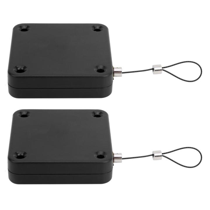 Punch‑Free Automatic Door Closer 2Pcs Sensor Portable Small for Home Office Doors Off