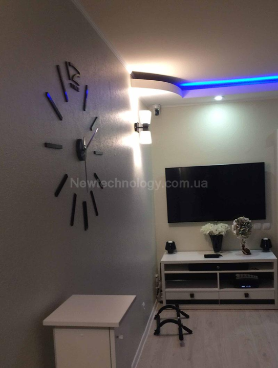 Zymak%20WP-55PB%20Glossy%20Acrylic%203D%20Sticker%20Type%20Wall%20Clock%20Large%20Size%20DIY%20Wall%20Clock%20-%20Image%204