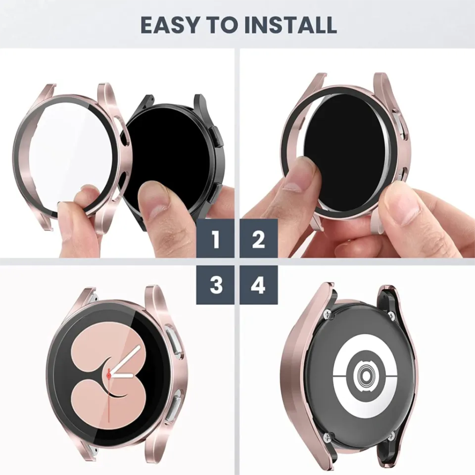 Amazon Protector For Samsung Watch Glass+Case For Samsung