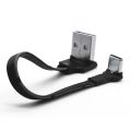 USB-C Type C Male UP Down Angled 90 Degree to USB 2.0 Male Data Cable USB Type-c Flat Cable 0.1m/0.2m/0.5m/1m.