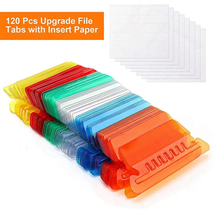 120%20Sets%20Multicolor%20Hanging%20File%20Folder%20Tabs%20with%20Blank%20Inserts%20-%20Image%206