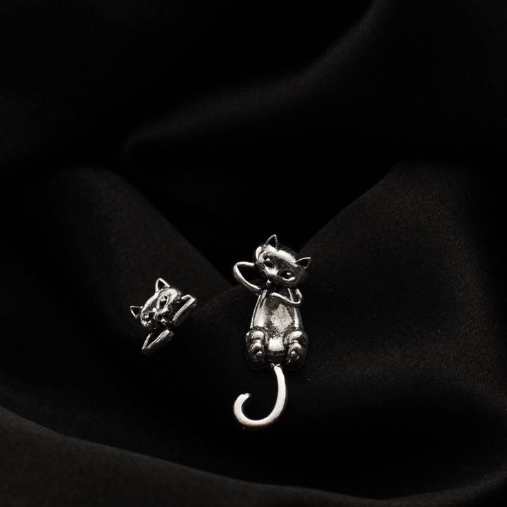1Pair%20Fashion%20Retro%20Cute%20Cat%20Stud%20Earrings%20/%20Ladies%20Funny%20Animal%20Dangle%20Earrings%20/%20Wedding%20Party%20Minimalist%20Ear%20Jewelry%20Accessories%20-%20Image%205