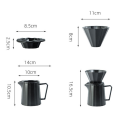 Pour over Coffee Maker Set Ceramic Pour over Coffee Dripper Set. 