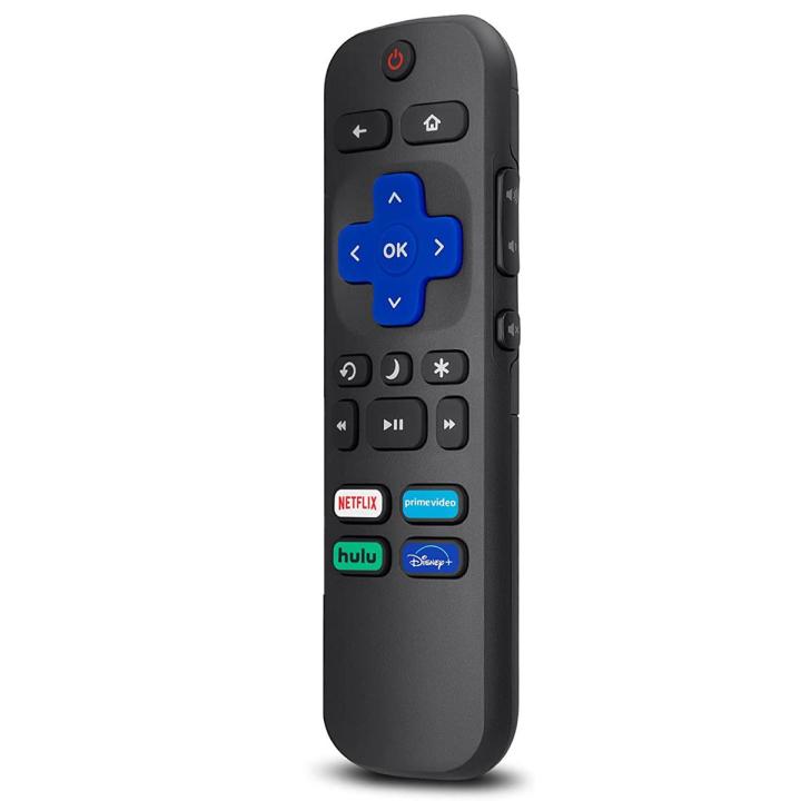 Universal TV Remote Replacement for Roku TV for TCL Roku/Hisense Roku for Sharp Roku TV,TV Remote with Netflix/Hulu