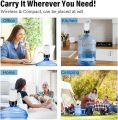 Water Bottle Pump Dispenser USB Charging Drinking Water Pump for 19 Litter Bpttle Automatic Water Bottle Switch Dispenser for Kitchen Office Living Room.