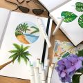 Ohuhu Marker Pads Art Sketchbook Hardcover Notebook Student Art Painting Drawing Watercolor Book Graffiti Sketch School Supplies.