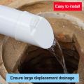 Anti Odor Drainage Pipe Floor Drains Multifunctional Large Displacement Rain Pipe Cap 50-160mm anti-rat Strainer Plug.